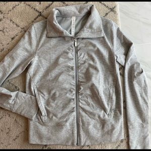 Lululemon Gray Zip Up Jacket